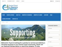 Tablet Screenshot of cccbusinessdirectory.com